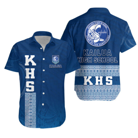 Kailua High School Hawaiian Shirt - KHS Hawaii Pattern