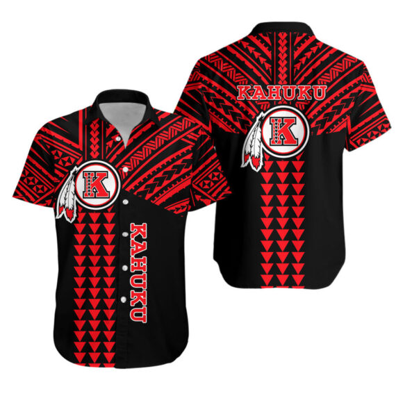 Kahuku Passionate Hawaiian Shirt Hawaii High & Intermediate School