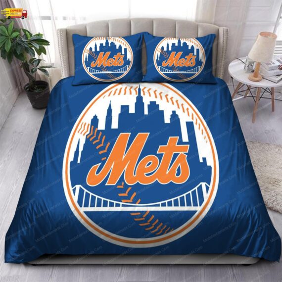 Logo New York Mets Mlb 123 S Bedding Sets Blankets Duvet Covers Bed ... - 133221613568366989 1671263592010 8b2b3cf9 C71e 4615 A2fa F13647c72a2b 570x570