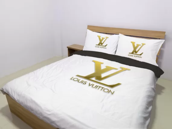 Louis Vuitton bed set 1  Designer bed sheets, Bed linens luxury