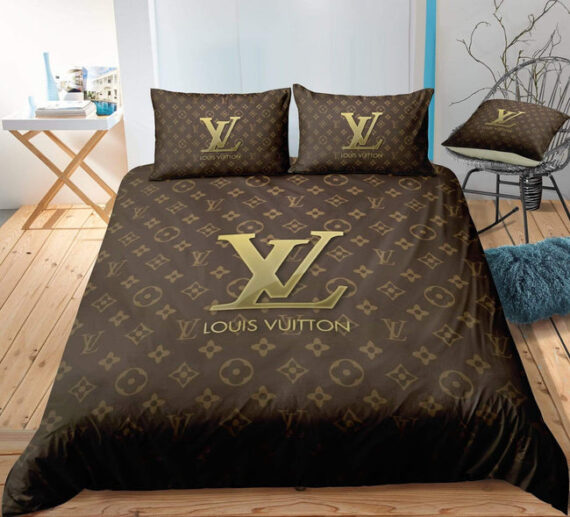 Louis Vuitton Custom Bed Sheets Spread Comforter Duvet Cover Bedding Sets