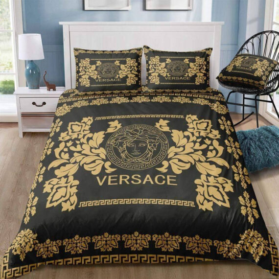 Versace Bed Sheets Spread Comforter Duvet Cover Bedding Sets