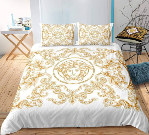 Versace Bed Sheets Spread Comforter Duvet Cover Bedding Sets – Daymira ...