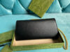 Gucci Gucci Blondie Continental Chain Wallet - Black Leather 21X10.5Cm