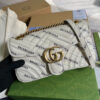 Gucci Gucci & Balenciaga The Hacker Project Small Gg Marmont Bag 26X15X7Cm White