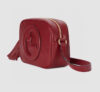 Gucci Gucci Blondie Small Shoulder Bag - Red Leather 21X15.5X5Cm