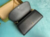 Gucci Gucci Blondie Continental Chain Wallet - Black Leather 21X10.5Cm