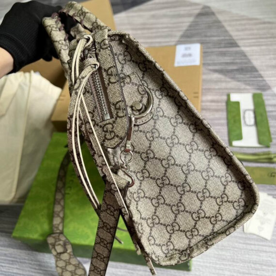 Gucci Gucci X Balenciaga The Hacker Project Medium Neo Classic Bag Beige/Ebony 38X14X24Cm