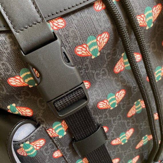 Gucci Bestiary Bee-print Backpack