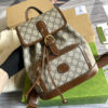 Gucci Backpack Gucci Backpack With Interlocking G In Gg Supreme 26.5X30X13Cm