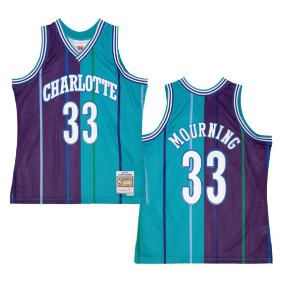 Alonzo Mourning Charlotte Hornets 1992-93 Split Hardwood Classics ...