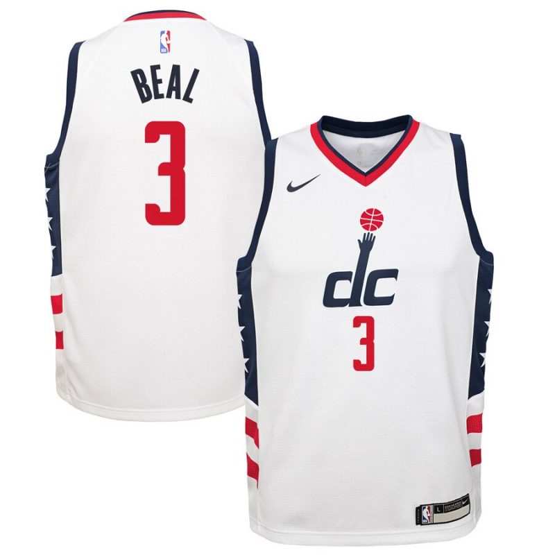 Bradley Beal Washington Wizards Nike Youth Swingman Jersey White - City Edition