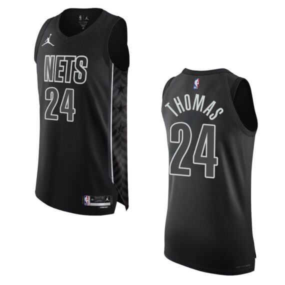 2022-23 Statement Edition Brooklyn Nets Cam Thomas Black Jersey