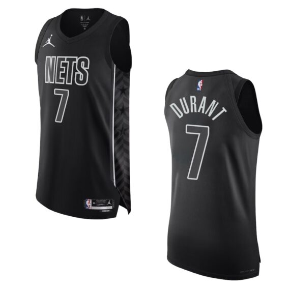2022-23 Statement Edition Brooklyn Nets Kevin Durant Black Jersey