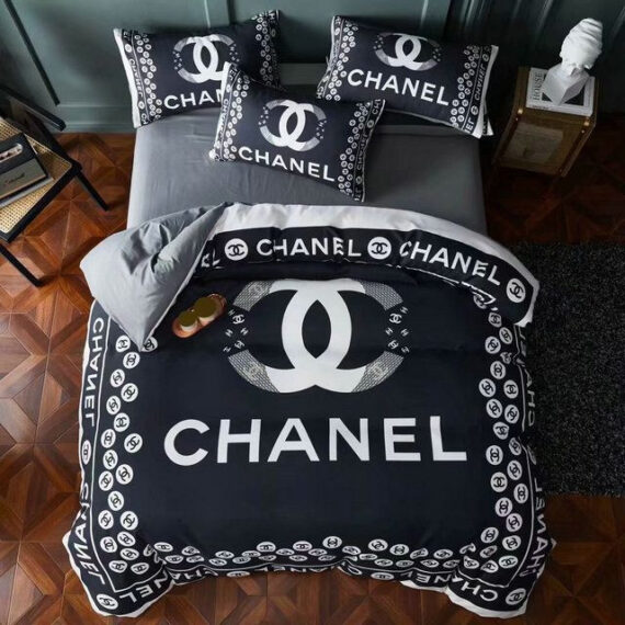 Luxury Cn Chanel Bedding Sets Duvet Cover Bedroom Luxury Brand Bedding  Bedroom – Daymira™ Wear For Everyday Pleasant