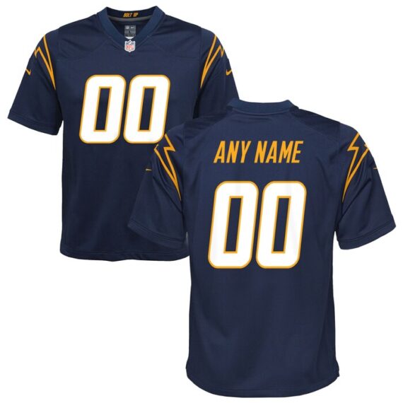 Women's Los Angeles Chargers Nike Navy Alternate Custom Game Jersey in 2023